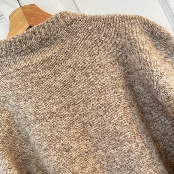 Vintage Rugged American Wool Crewneck Sweater Made USA Large See Measurements - Picture 7 of 8